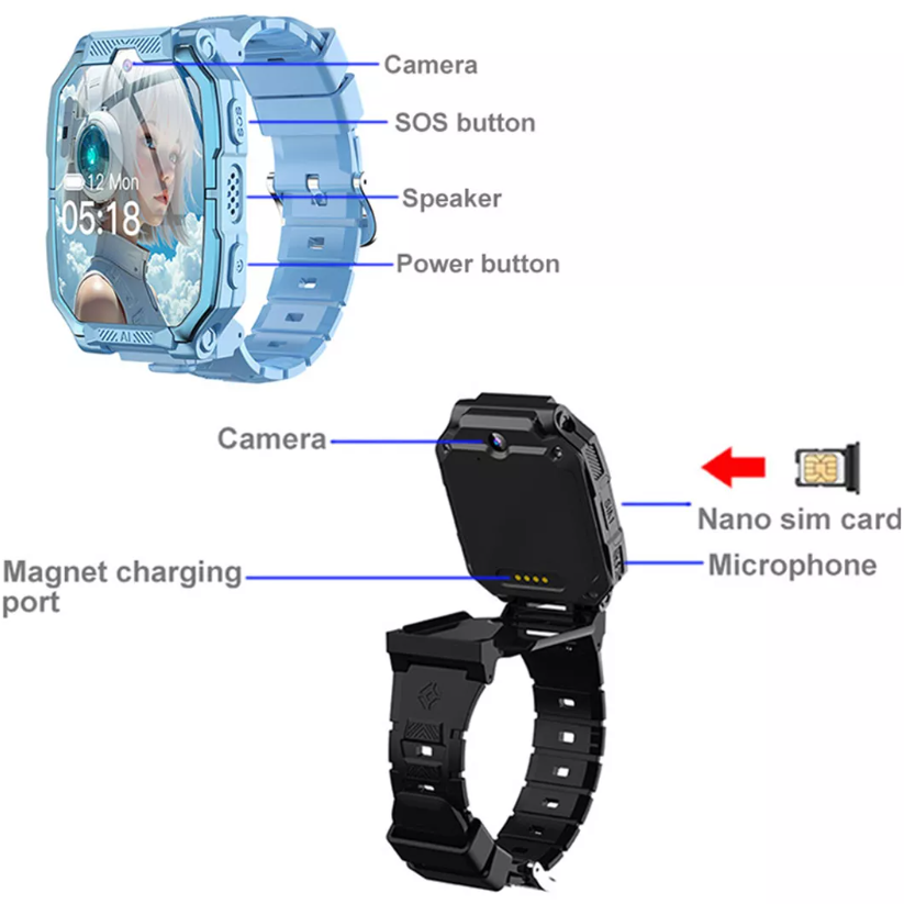 Nouvelle montre Connectée pour Enfants 4G