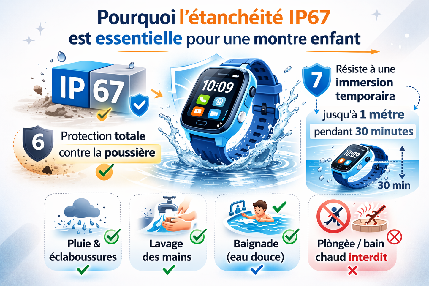 Nouvelle montre Connectée pour Enfants 4G