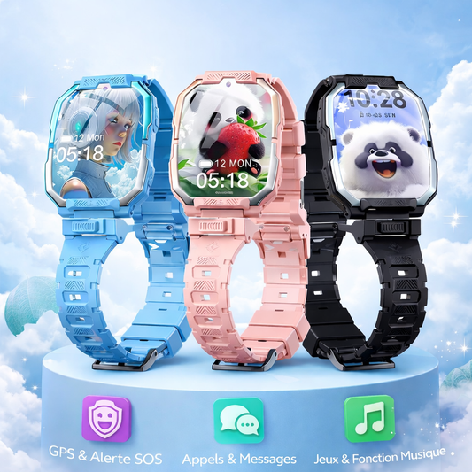 montre connectée enfant 4G avec GPS et appel